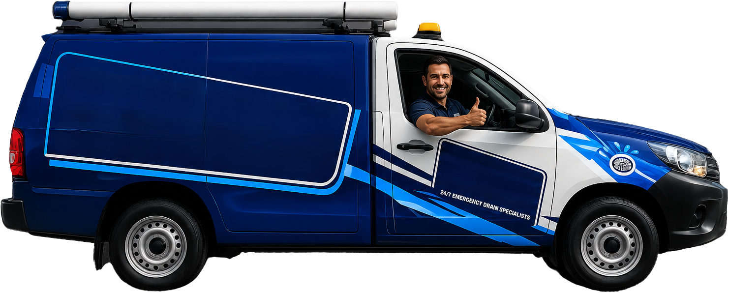 Glebe Blocked Drains service van