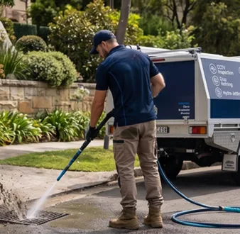 Treating a smelly drain at a Glebe home